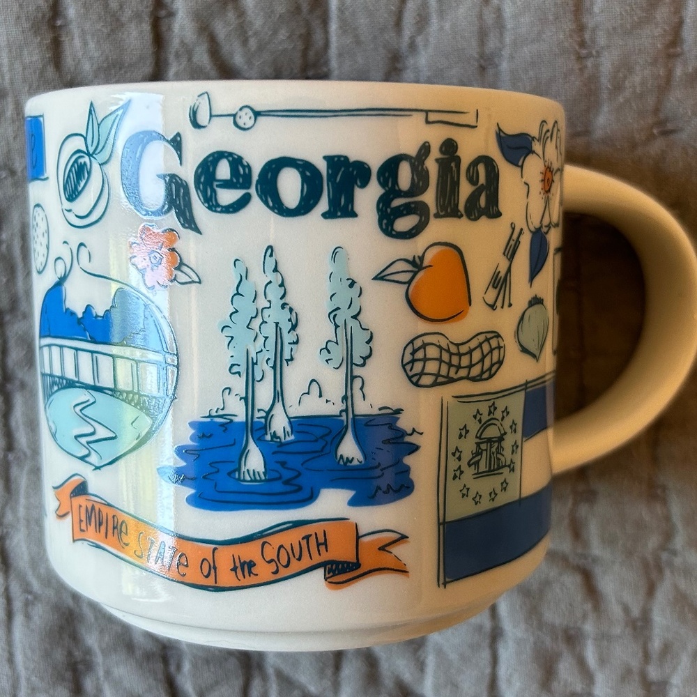 Starbucks Georgia 2022 Been There Series Mug